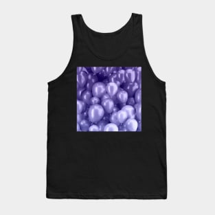 Purple Balloons pattern Tank Top